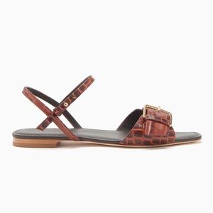 NWOT Ulla Johnson Sofia Sandal in Croc